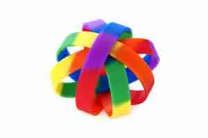 Sectional Silicone Wristband