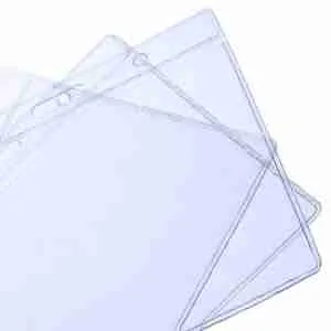 Regular Lanyard Wallet Pouch Clear Menu Box