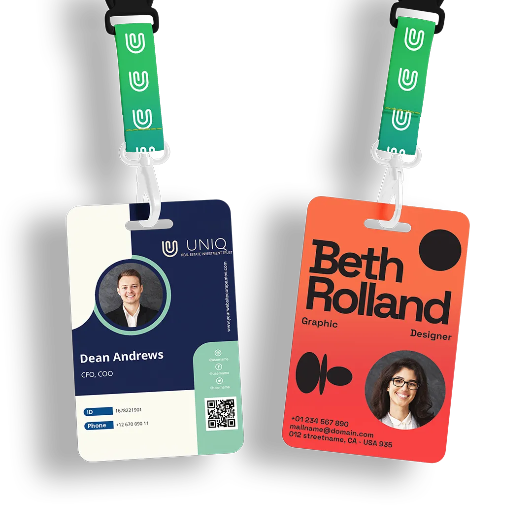 Custom ID Cards from AAC are the only way to design stunning ID cards online for any of your event accreditation needs. Perfect for staff ID, events and guests