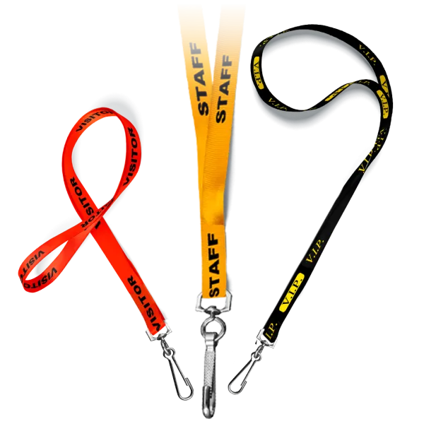 Pre-Printed Lanyards from AAC.