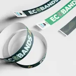 25mm EcoBands in various eco-friendly oriented green designs