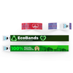 EcoBands are the sustainable alternative to tyvek, bringing the events industy awy from single-use plastics and making our biggest step yet into our sustainable future.
