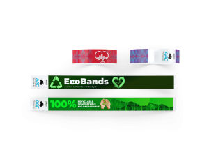 EcoBands are the sustainable alternative to tyvek, bringing the events industy awy from single-use plastics and making our biggest step yet into our sustainable future.