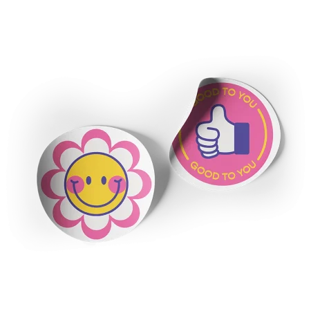 Circle Vinyl Stickers