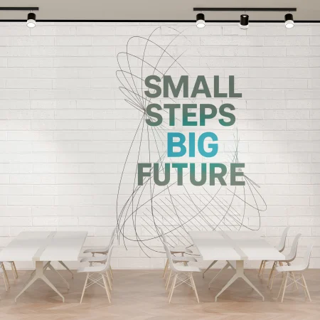 large format wall decal sticker for wall mural sign