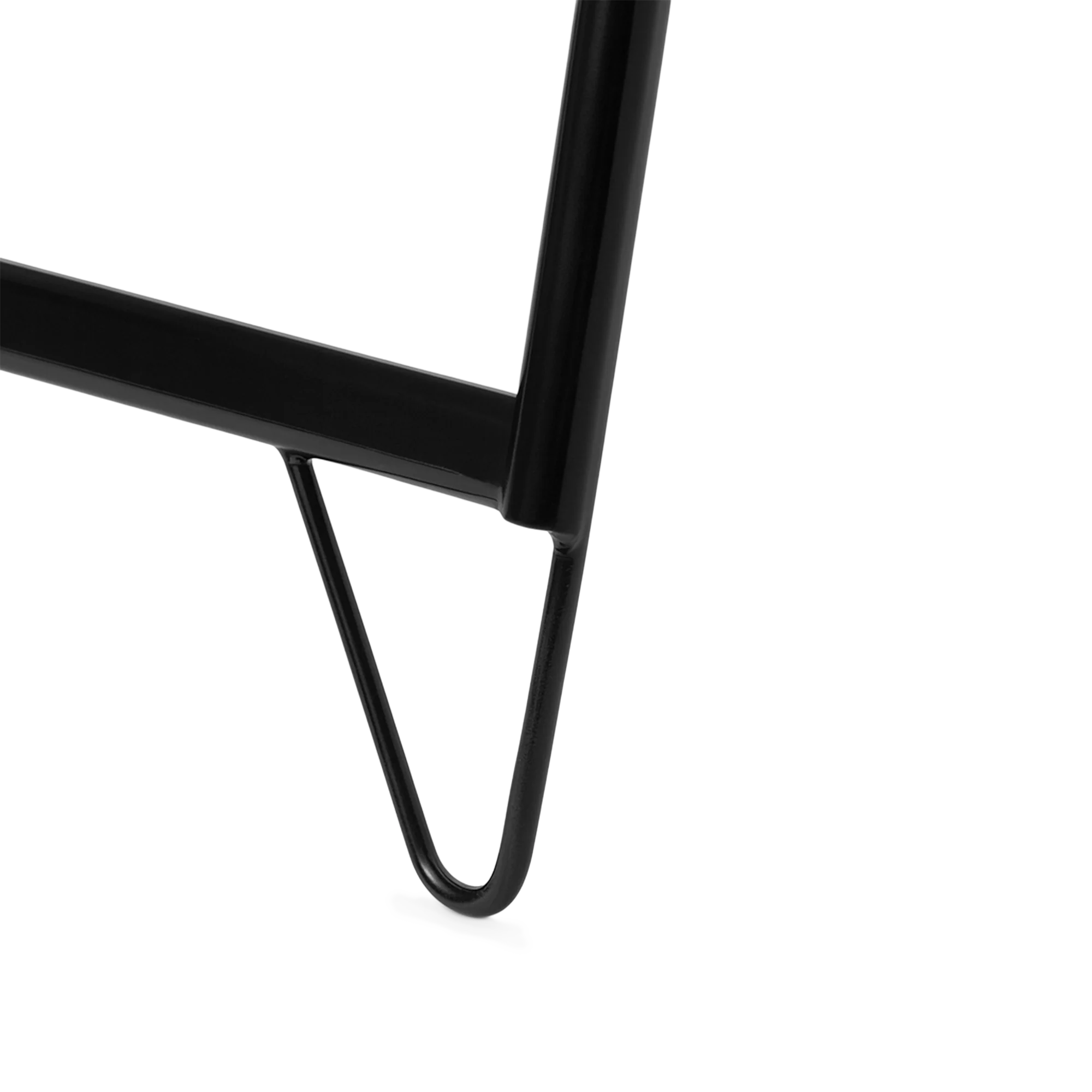 triangle peggable foot of outdoor a frame sign with black powder coated steel frame for durability